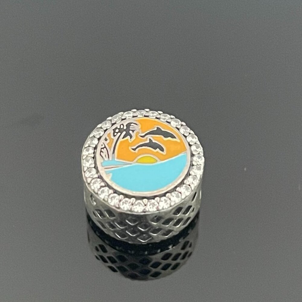 Pandora Destin Florida Charm ALE S925 Sterling Silver